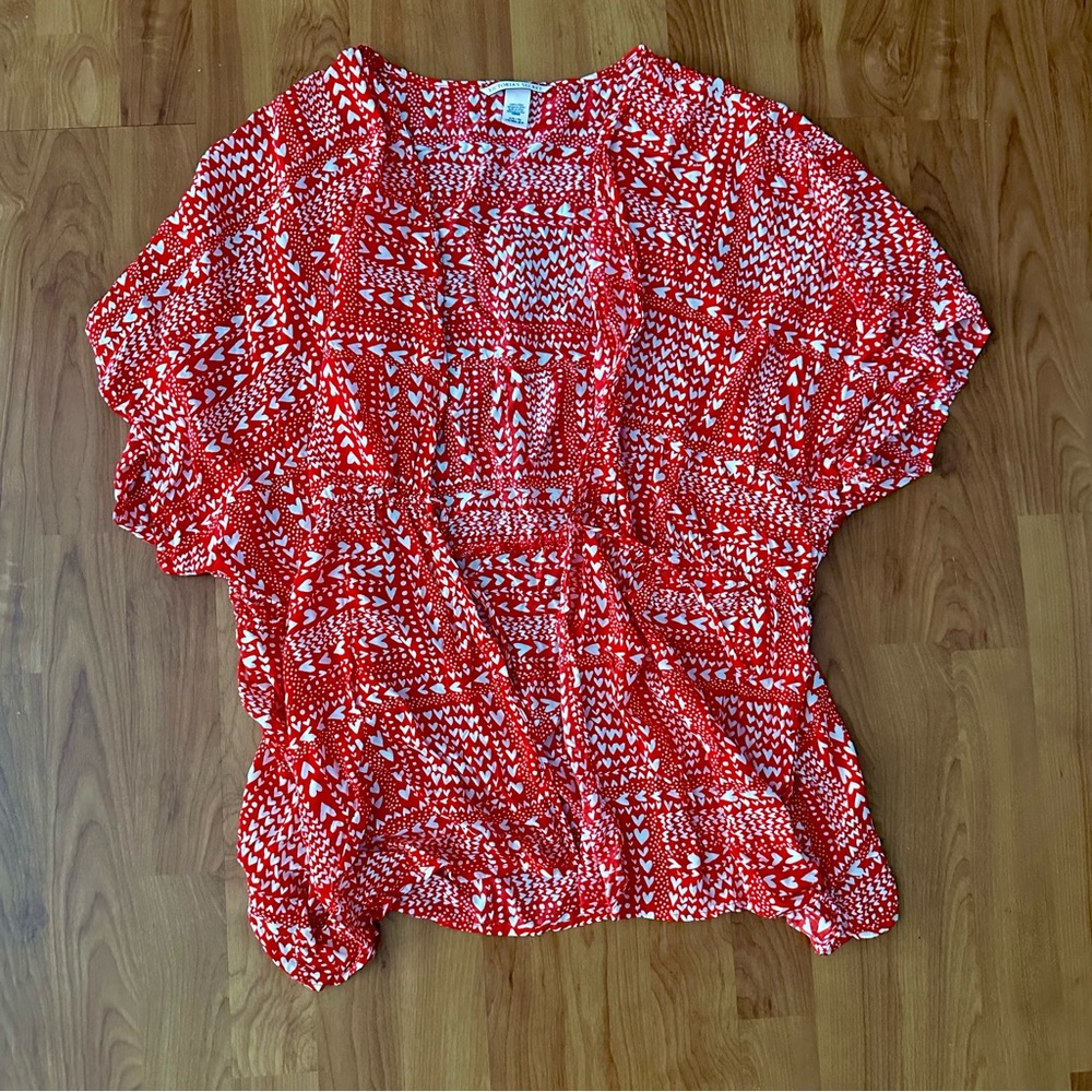 Victorias secret short cotton kimono